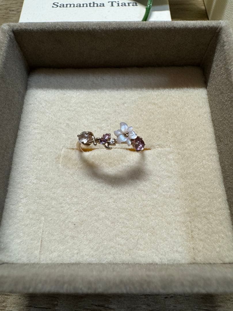 【Waka】SamanthaTiara フラワーレターズネックレス・リング