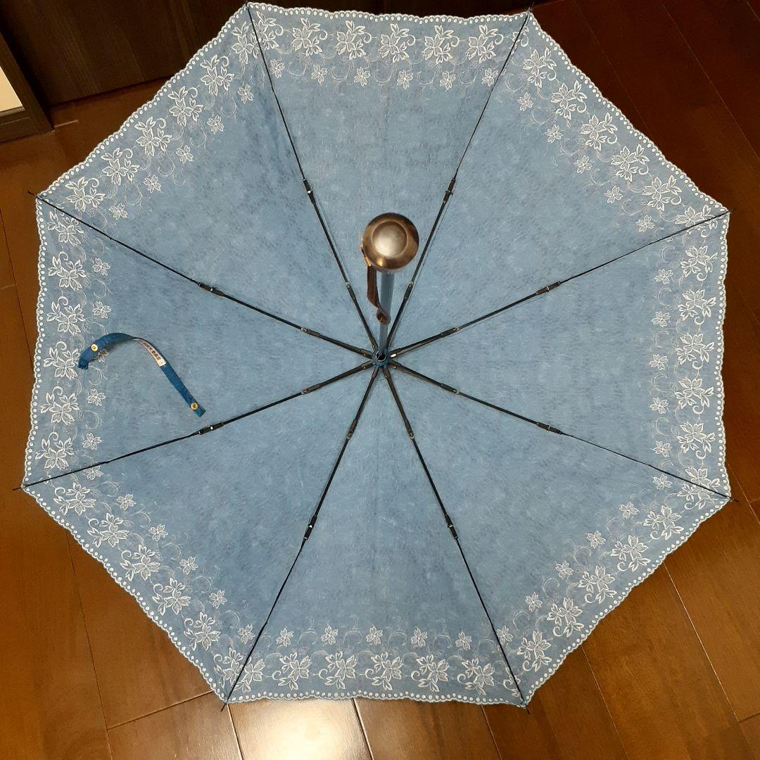 前原光榮商店　日傘　ブルー系