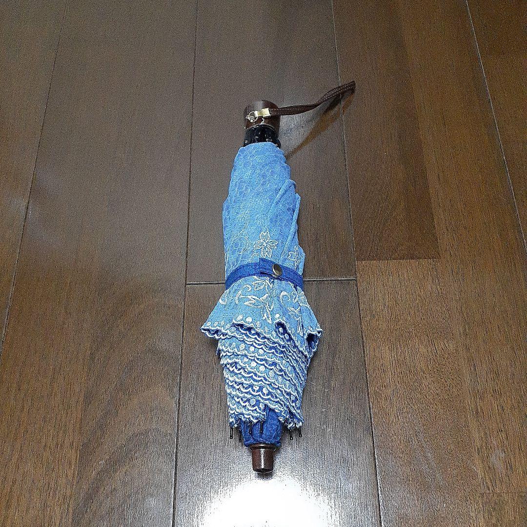 前原光榮商店　日傘　ブルー系