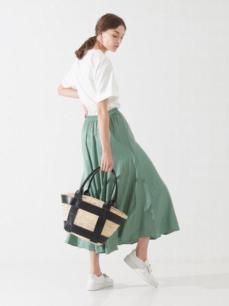 定価37,400円 新品 DEMELLIER デメリエー かごバッグサントリーニ