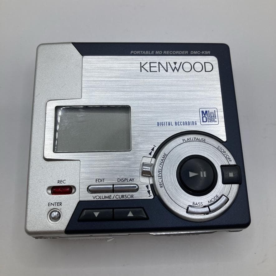 KENWOOD DMC-K9R(S) 箱付き MDウォークマン ケンウッド