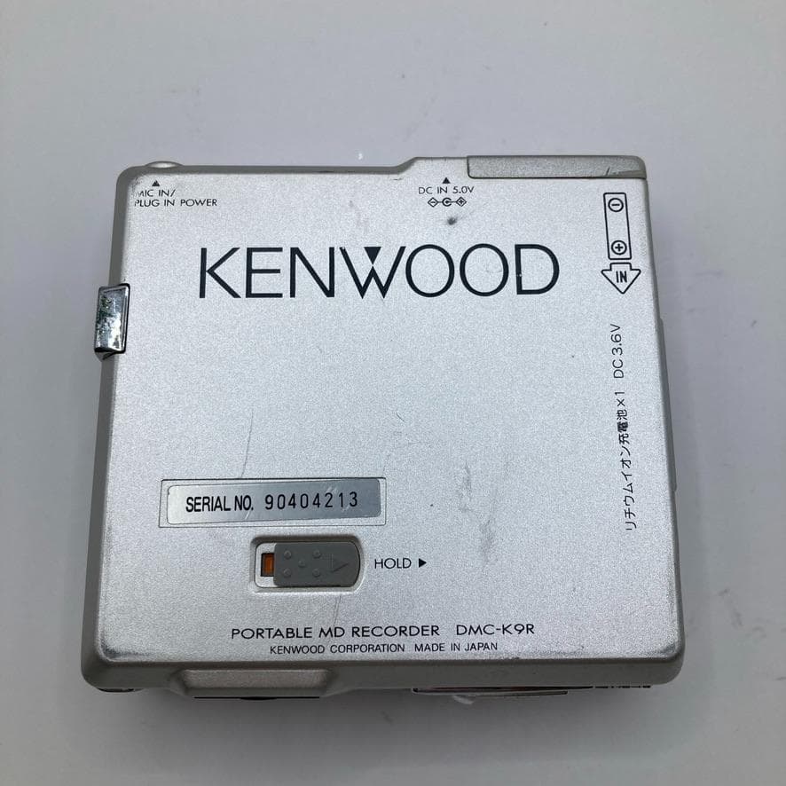 KENWOOD DMC-K9R(S) 箱付き MDウォークマン ケンウッド