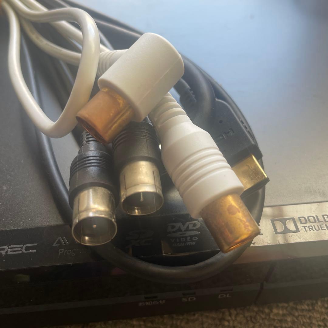 パナソニック ブルーレイレコーダー DMR-BR160 リモコンなど付き