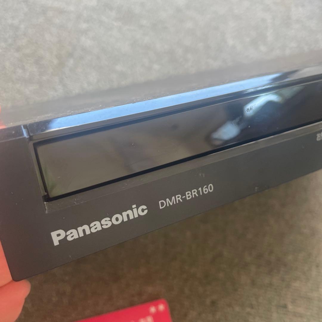 パナソニック ブルーレイレコーダー DMR-BR160 リモコンなど付き