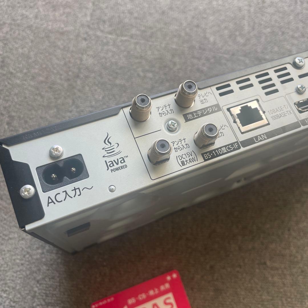 パナソニック ブルーレイレコーダー DMR-BR160 リモコンなど付き