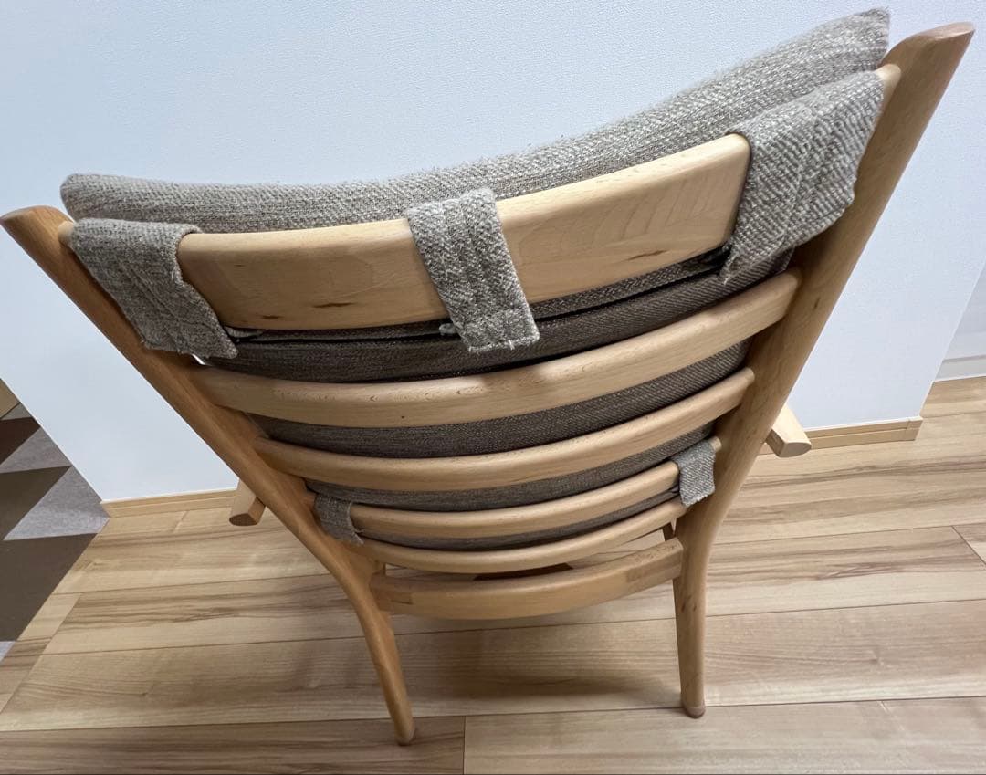 【中古】ニトリ ダイニングチェア NコレクションC-27M肘/DC 1脚1個口①