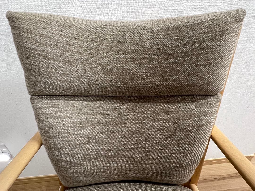 【中古】ニトリ ダイニングチェア NコレクションC-27M肘/DC 1脚1個口①