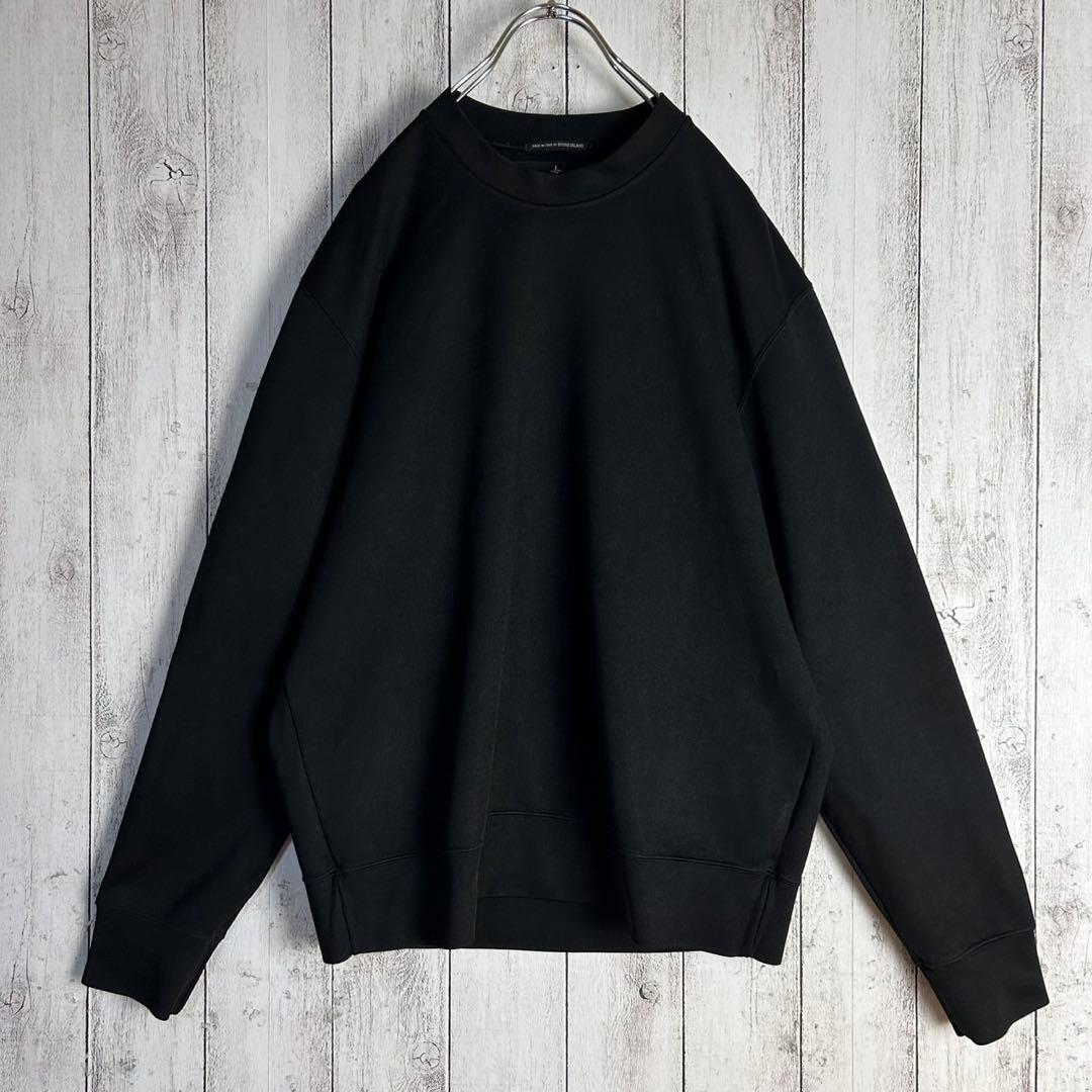 6057【希少デザイン】ストーンアイランド‪☆ビッグ刺繍ロゴ入りスウェット