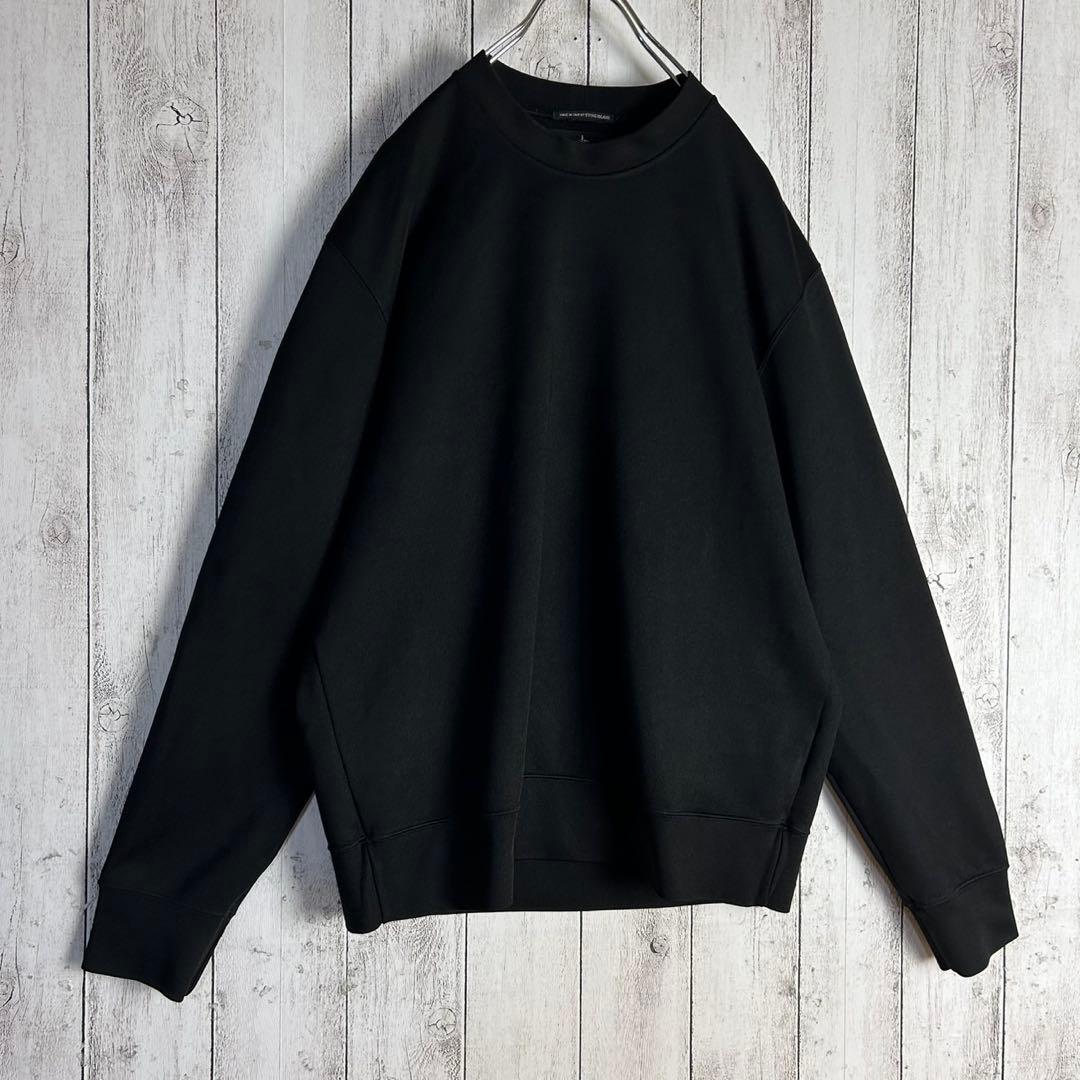 6057【希少デザイン】ストーンアイランド‪☆ビッグ刺繍ロゴ入りスウェット