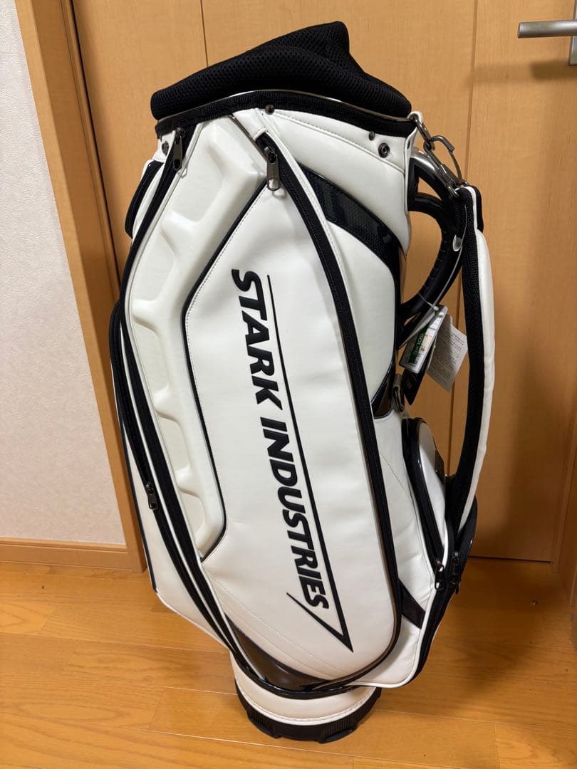 マーベル STARK INDUSTRIES キャディバッグ ホワイト 未使用