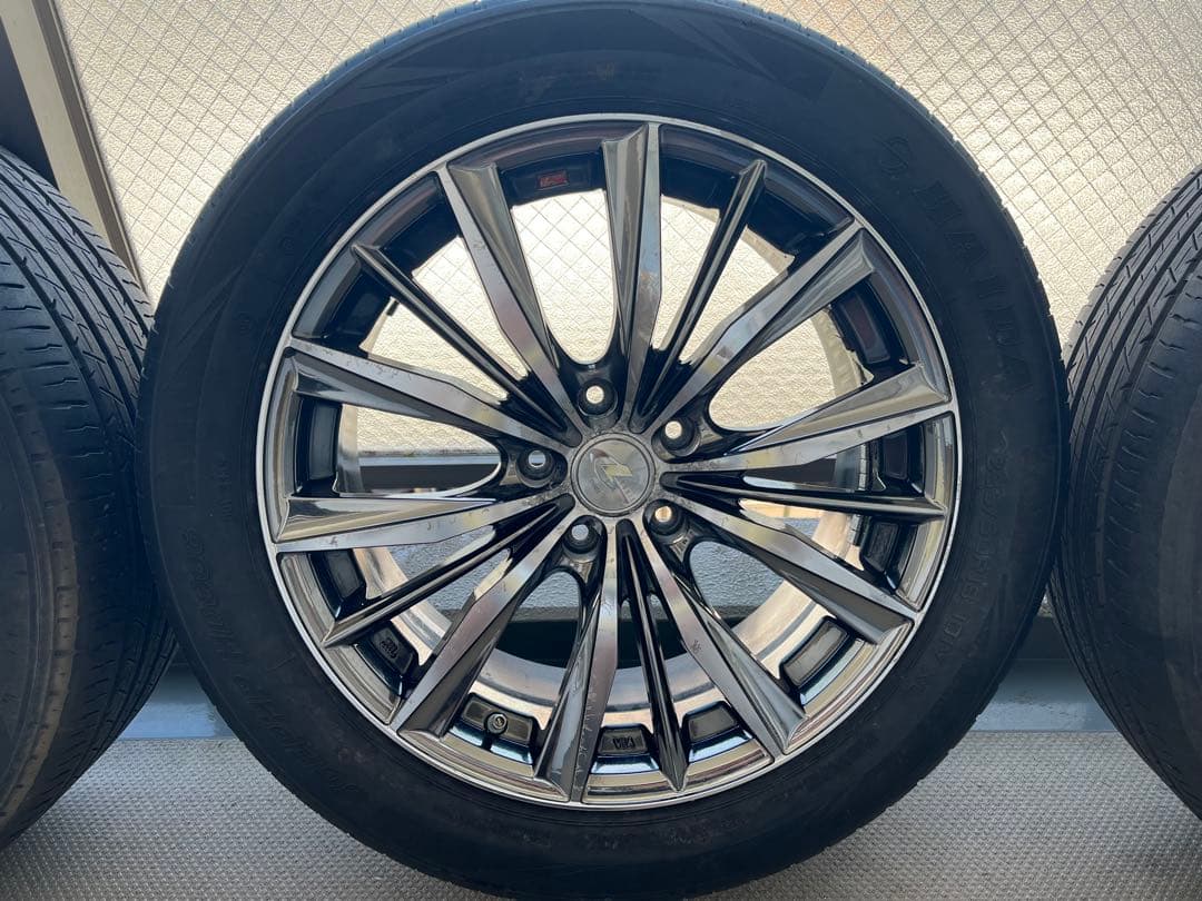 【アル/ヴェルなどに】WEDS LEONIS VX 18インチ & タイヤ4本