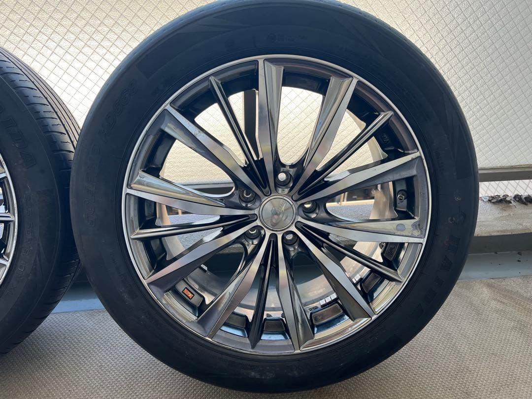 【アル/ヴェルなどに】WEDS LEONIS VX 18インチ & タイヤ4本