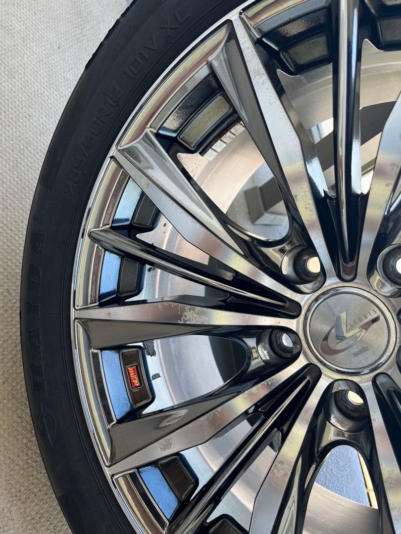 【アル/ヴェルなどに】WEDS LEONIS VX 18インチ & タイヤ4本