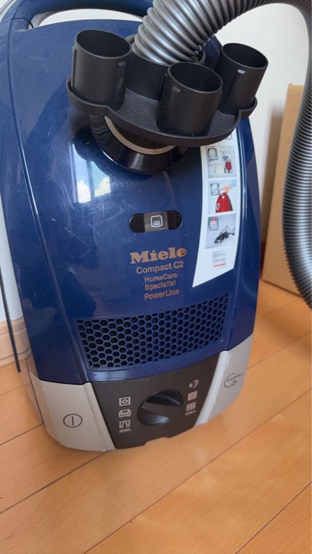 Miele Compact C2 PowerLine マイクロセット、ゴミパック