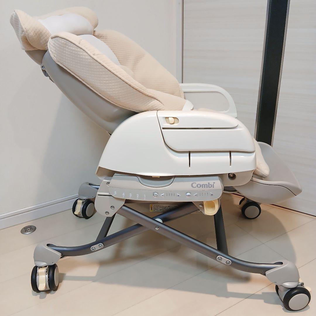 [希少] コンビ　ハイローチェア　ロアンジュAT RU-700　オートスイング