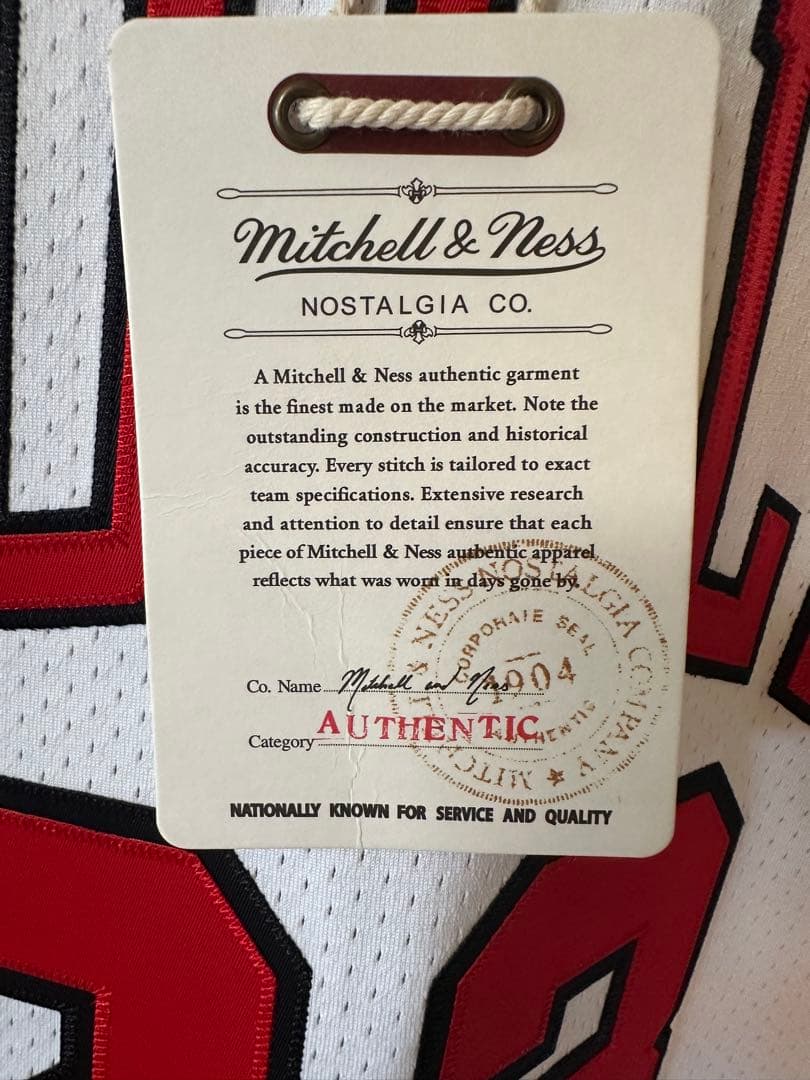 ミッチェル & ネス 1997-98 マイケル・ジョーダン オーセンティック