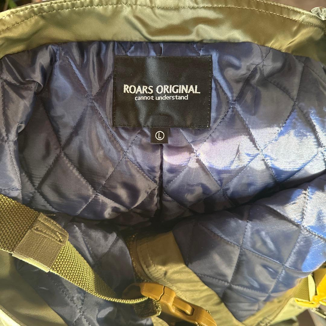 ROARS ORIGINAL オリーブ色オーバーオール Lサイズ