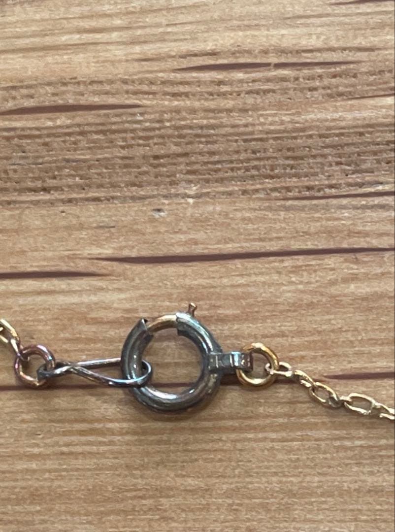 18金 ネックレス 約38cm ロブスタークラスプ