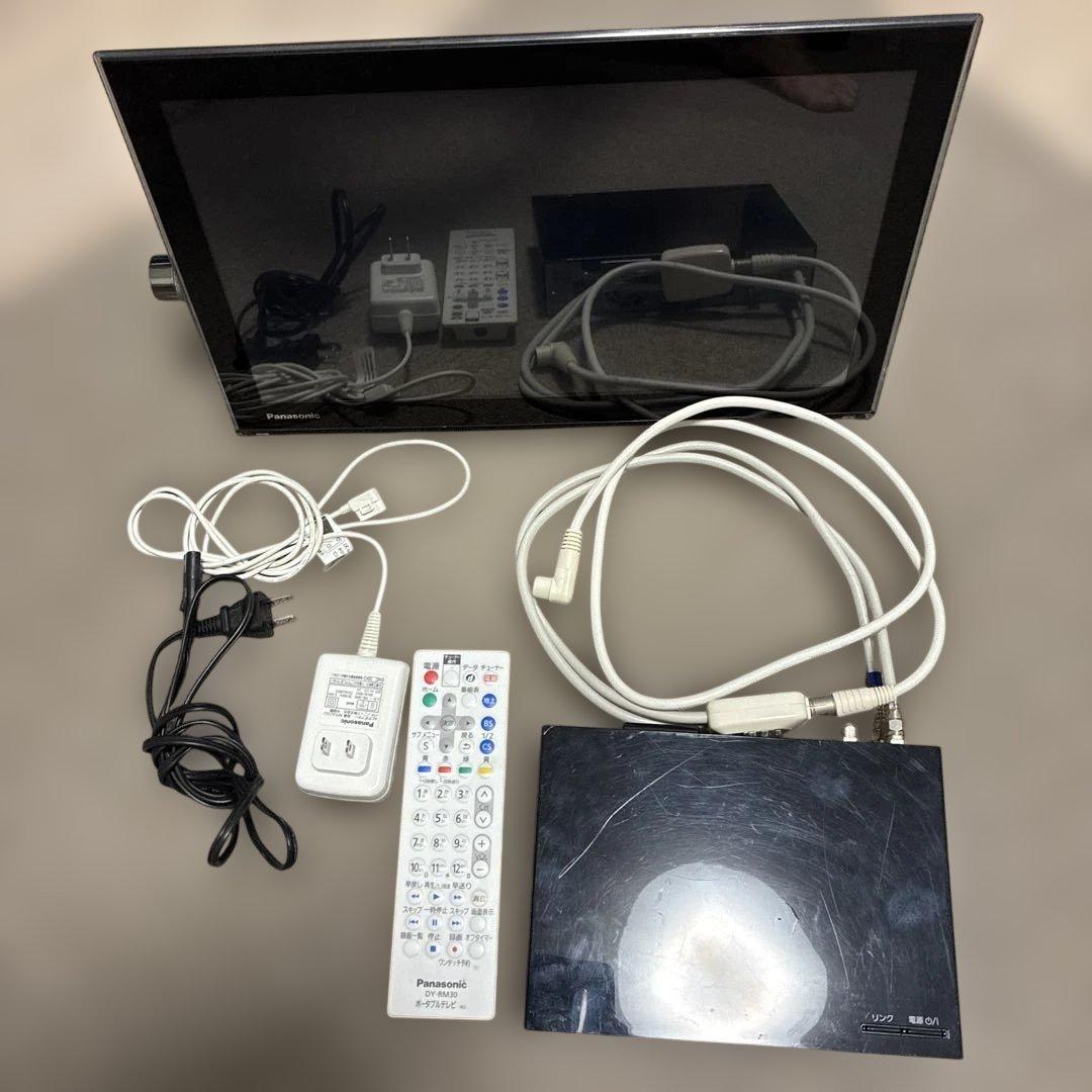Panasonic プライベートビエラ　ポータブルテレビ セット