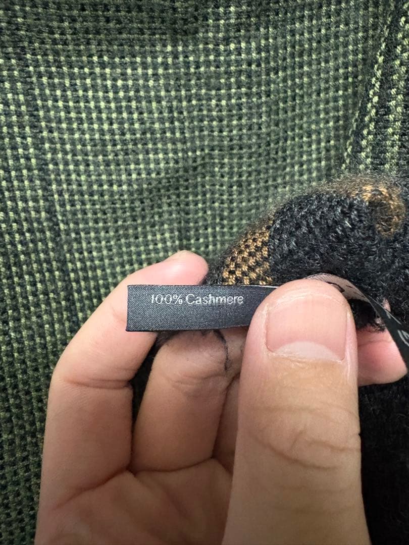 BEGG&CO（ベグアンドコー）　カシミア カシミヤ 大判ストール