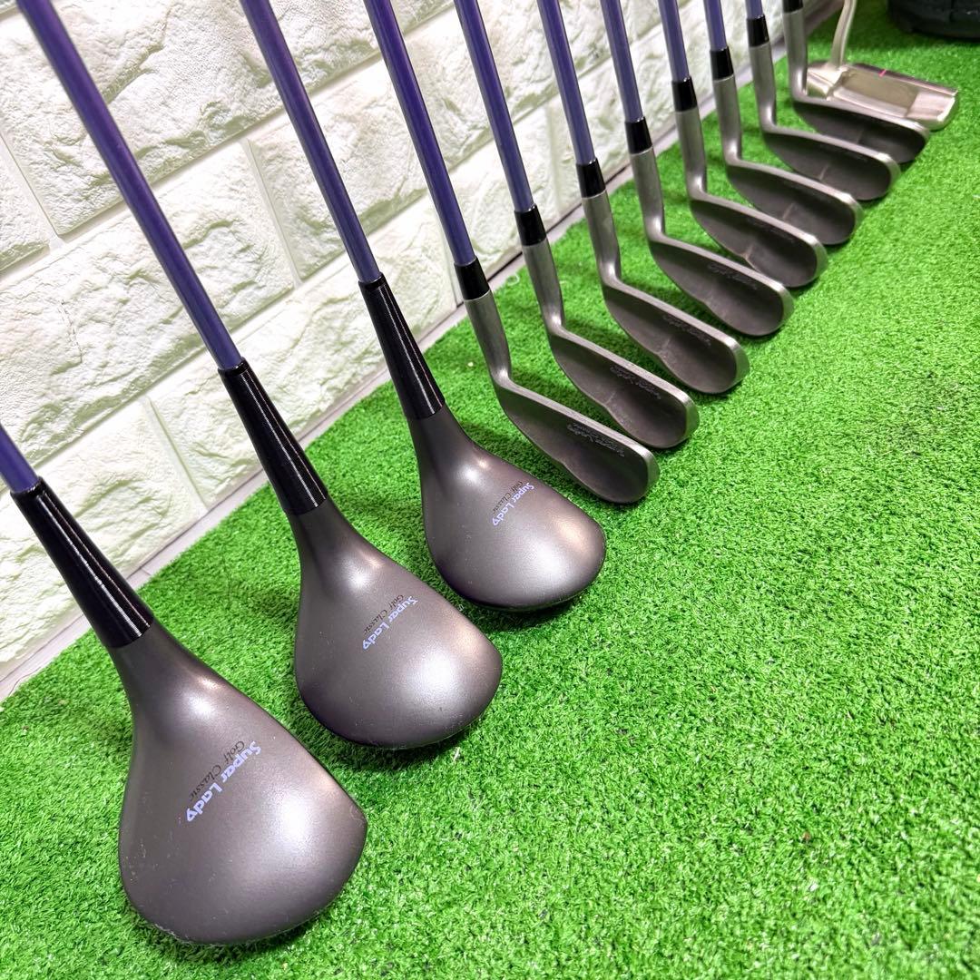 ゴルフセット　初心者応援　トミーアーマー　レディース　ラウンド仕様　打感良好