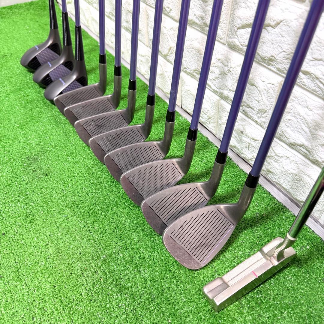 ゴルフセット　初心者応援　トミーアーマー　レディース　ラウンド仕様　打感良好