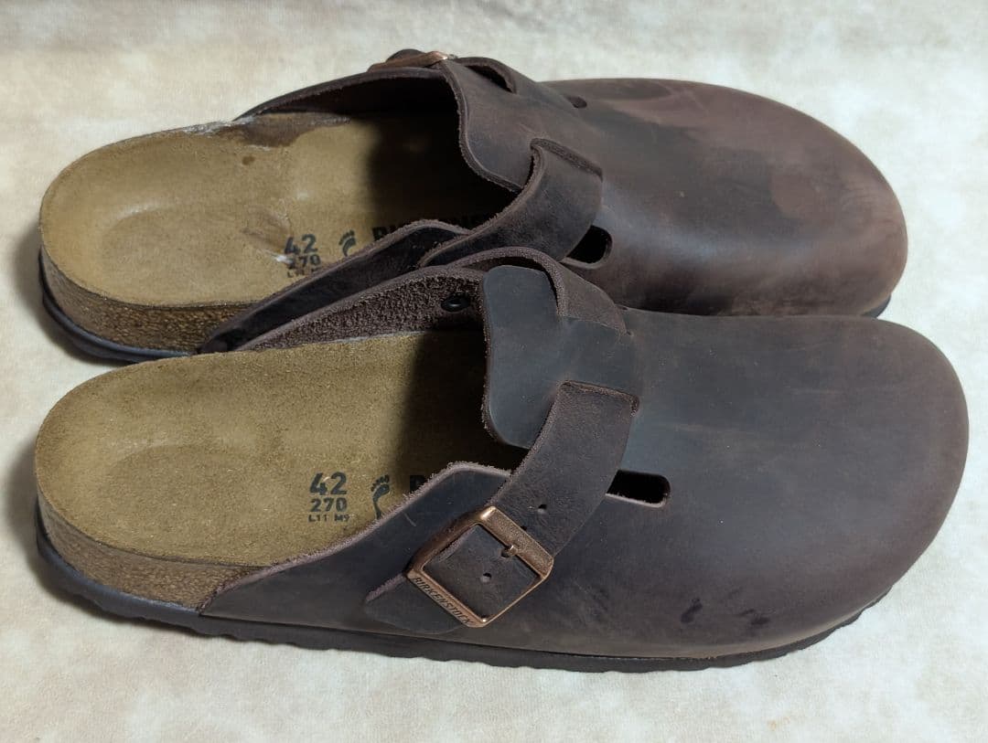 【未使用品/特価】BIRKENSTOCKボストンオイルドレザー