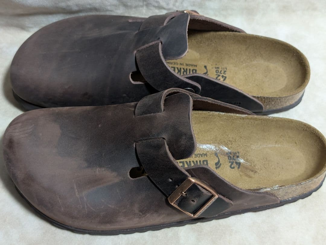 【未使用品/特価】BIRKENSTOCKボストンオイルドレザー