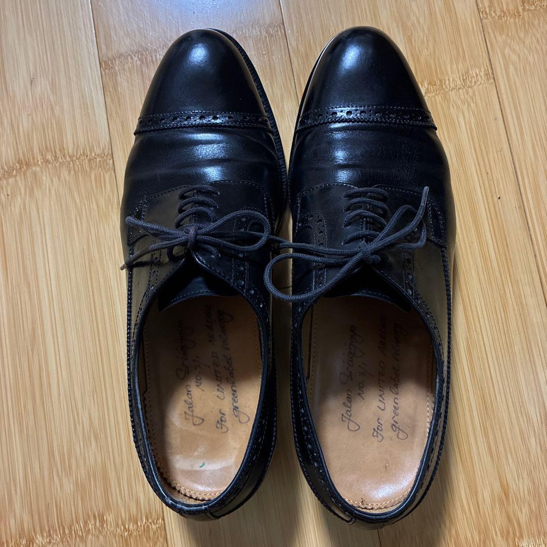 【美品】 ジャランスリワヤ ビジネス ストレートチップ 12785 39