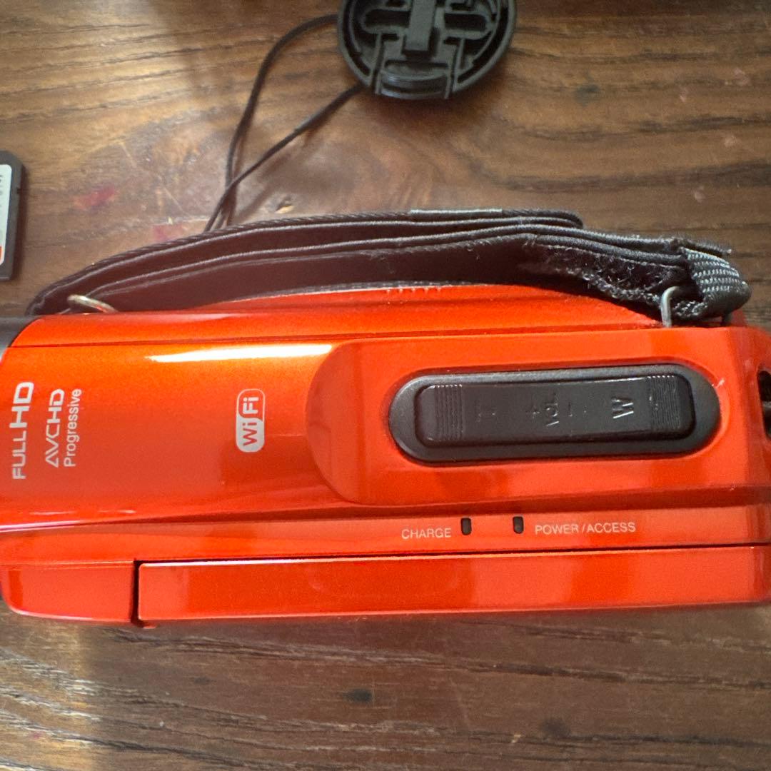 JVCビデオカメラ☆EverioR☆GZ-RX690-Dオレンジ