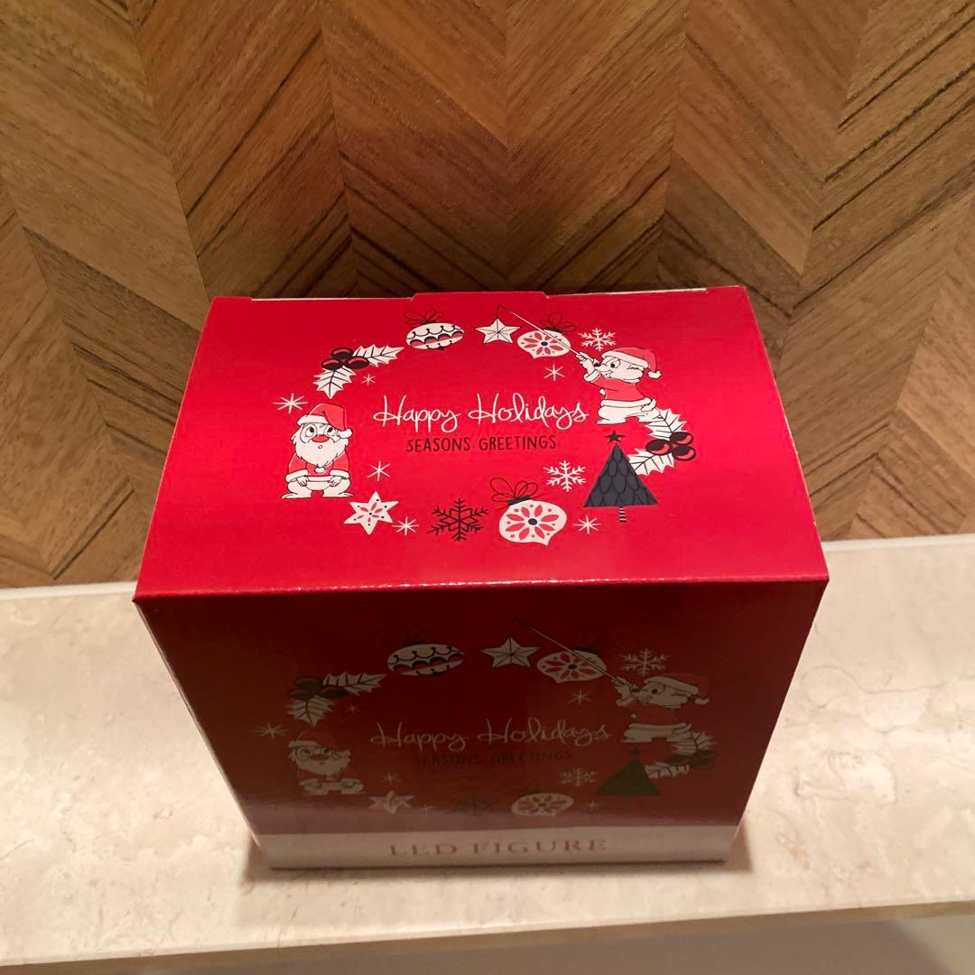 塗りチェック済み☆チップ＆デール☆LEDライト☆DISNEY CHRISTMAS