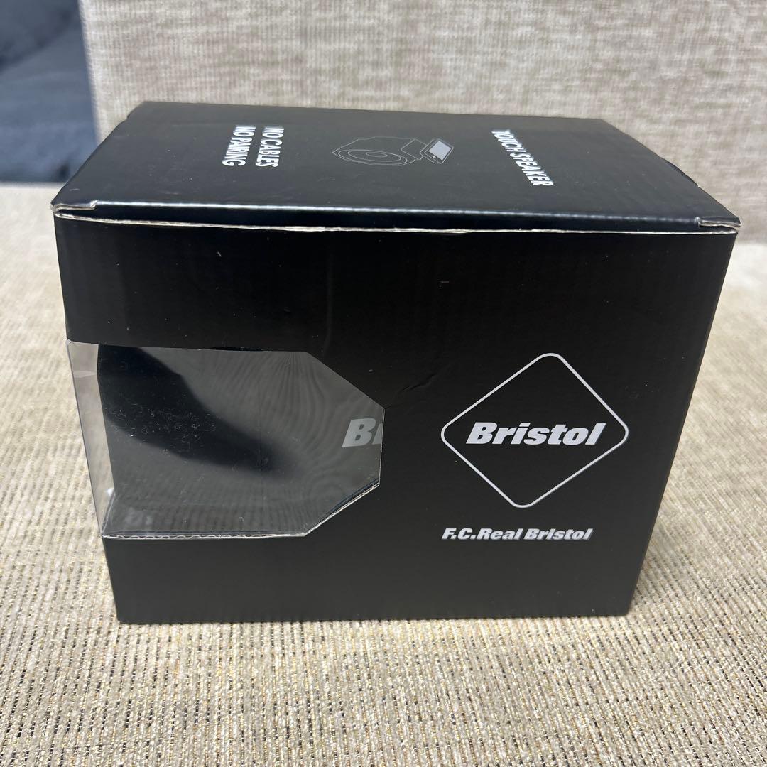 美品！F.C.Real Bristol タッチスピーカー 黒 充電式 箱付