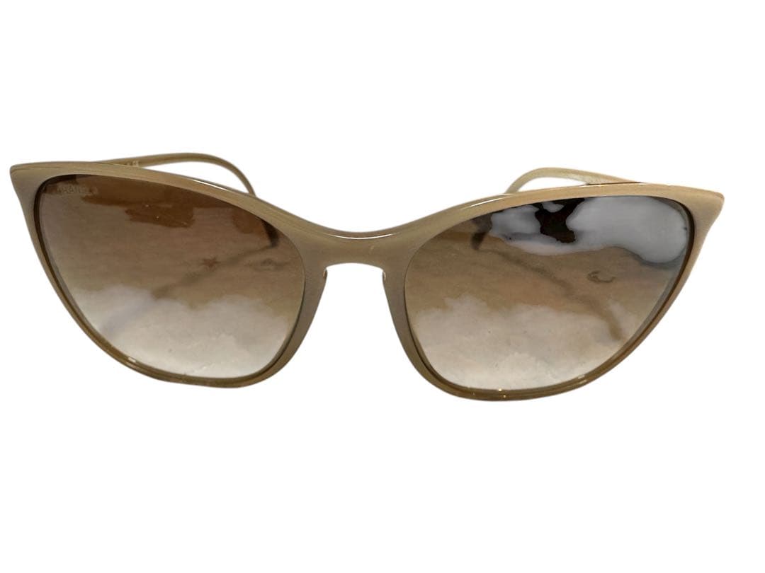 正規品CHANEL★シャネルサングラスベージュ