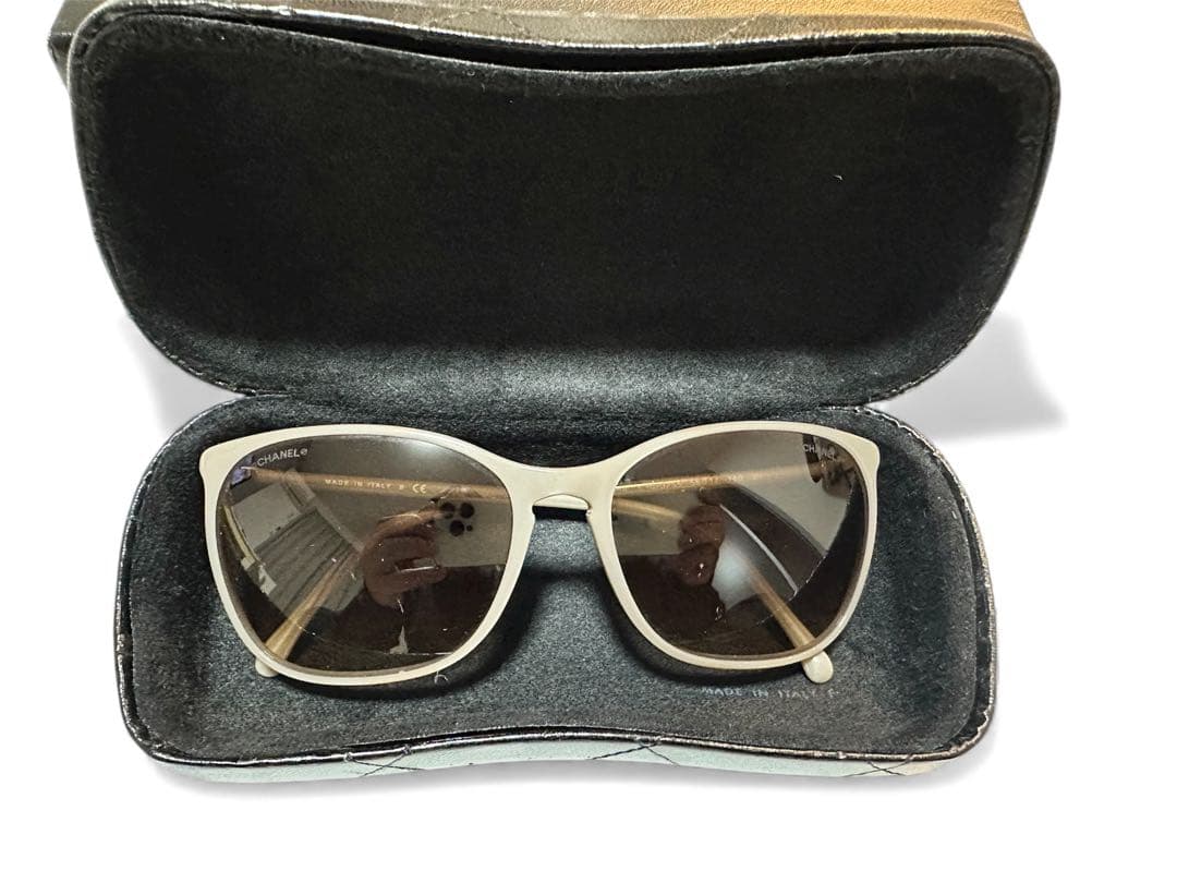 正規品CHANEL★シャネルサングラスベージュ