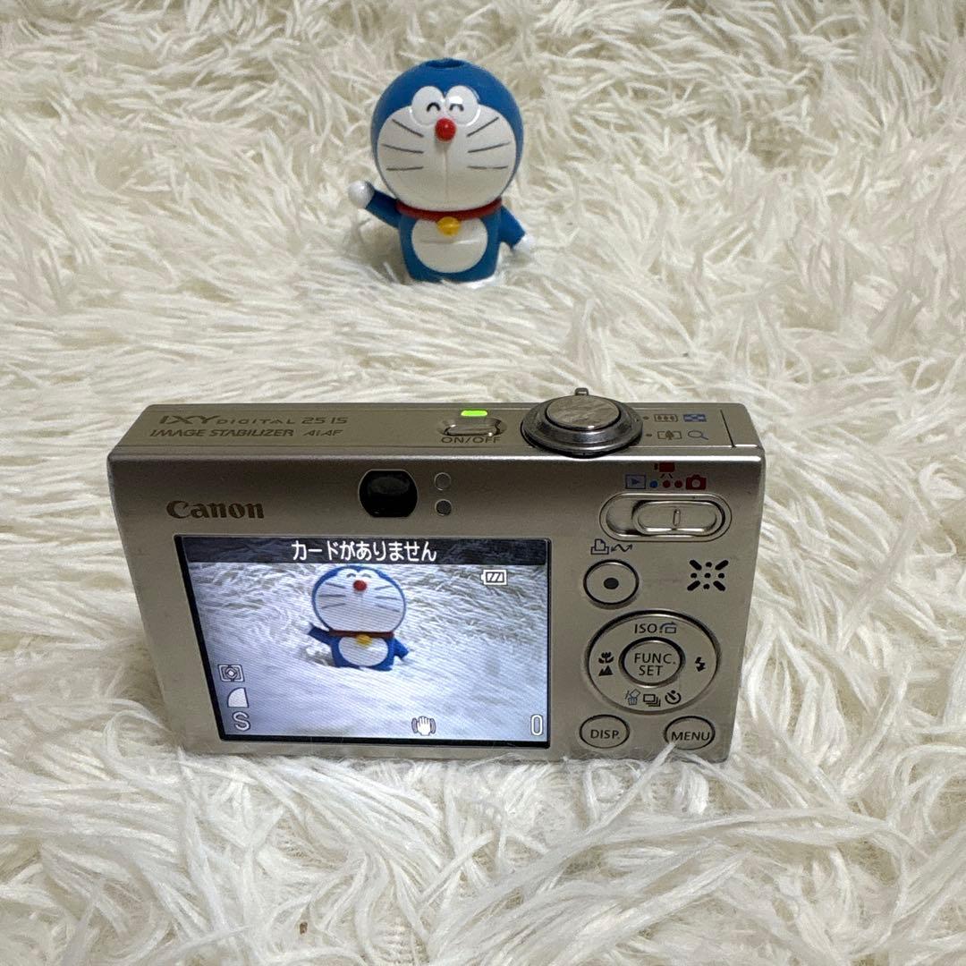 Canon IXY DIGITAL 25IS シルバー コンデジ デジカメ 箱付