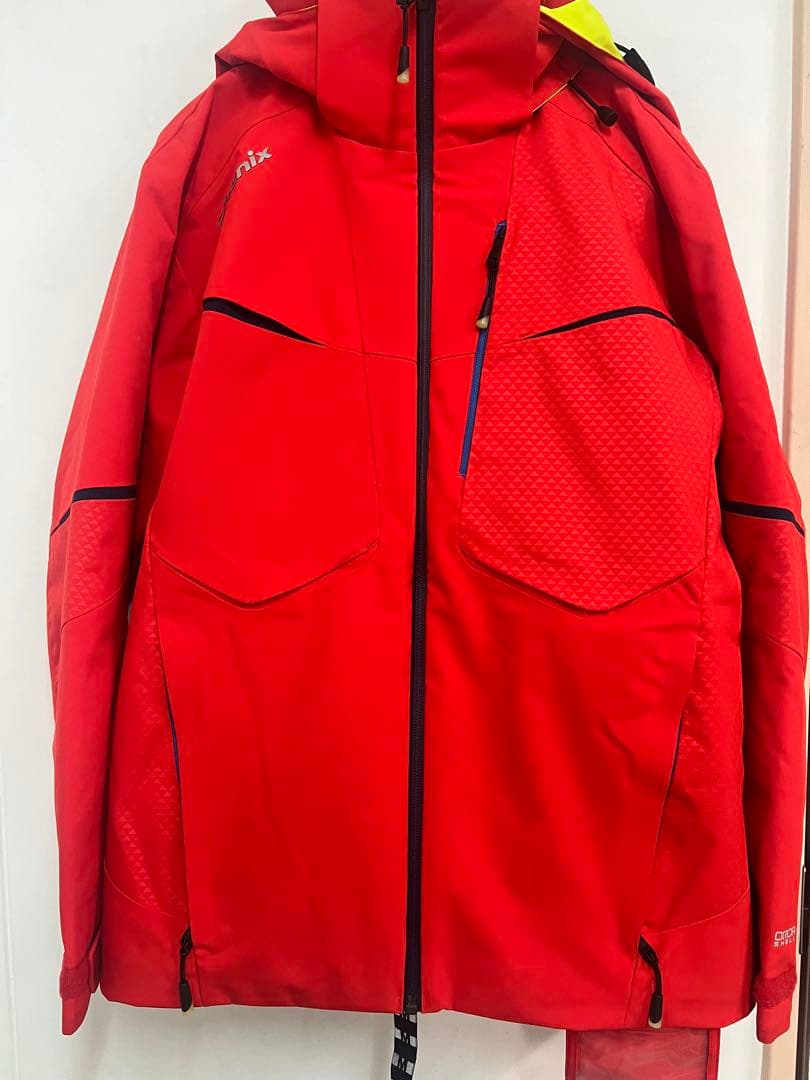 phenix 赤 スキーウェア　上下セット　S