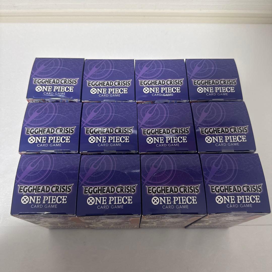 ワンピース　EGGHEAD CRISIS 新品未開封テープ付き　12BOX