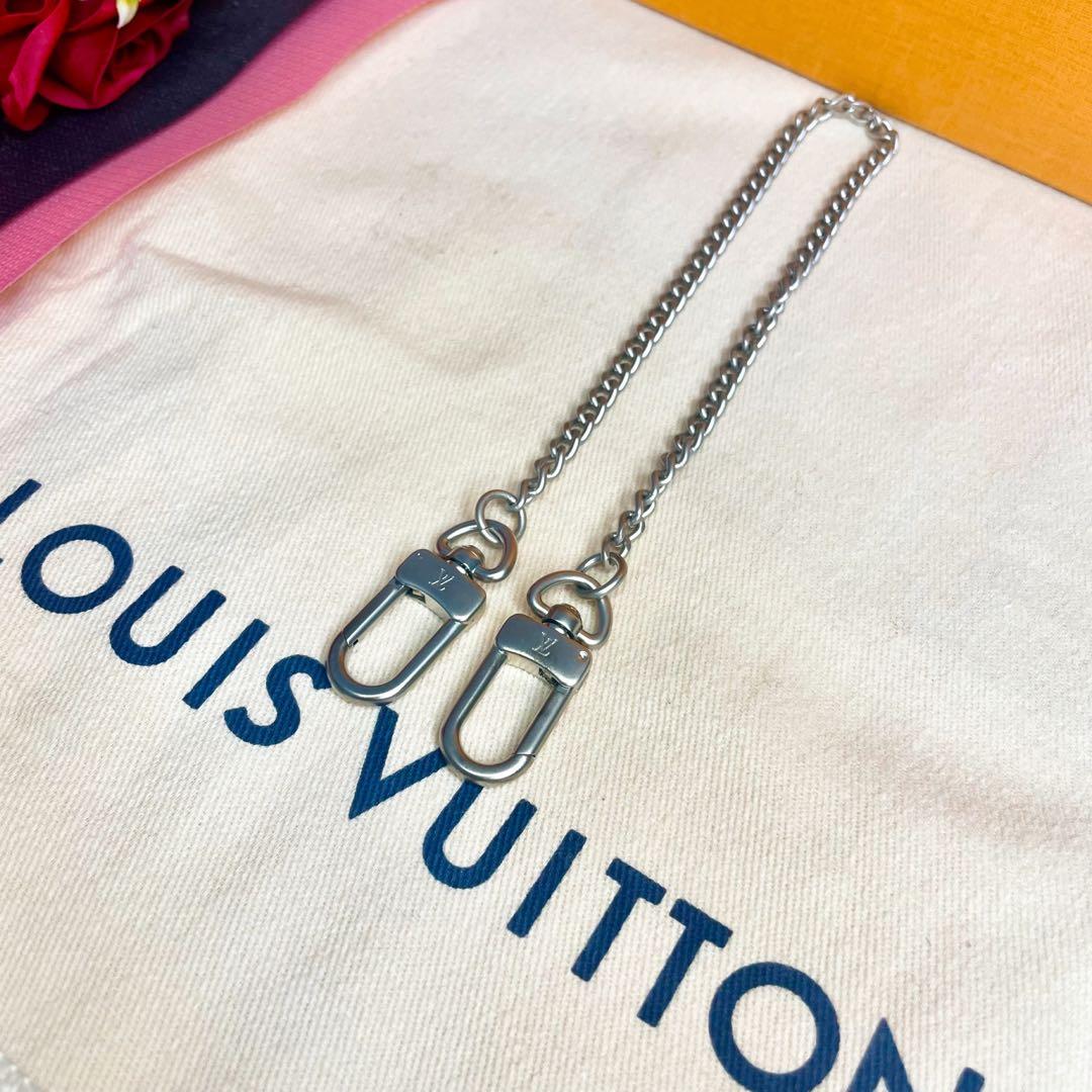 ✨極美品✨️ シルバーチェーン 希少 ルイ ヴィトン ウォレットチェーン 人気