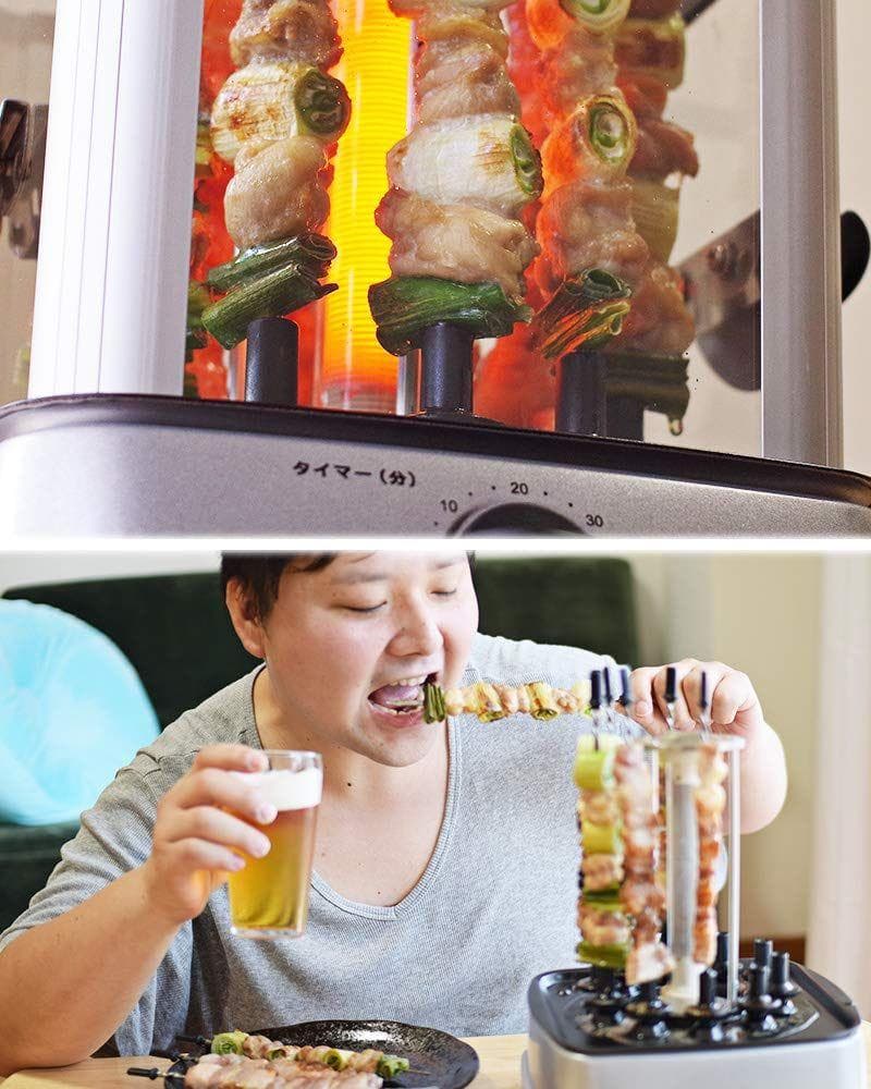 THANKO 自動で回る卓上無煙焼き鳥器「自家製焼き鳥メーカー2」