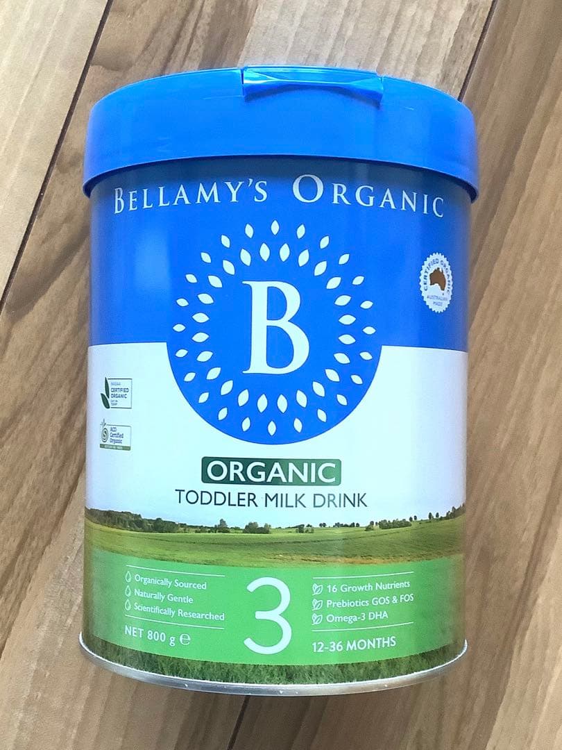 Bellamy’sベラミーズ・オーガニック牛の粉ミルク(12ヶ月〜)2缶