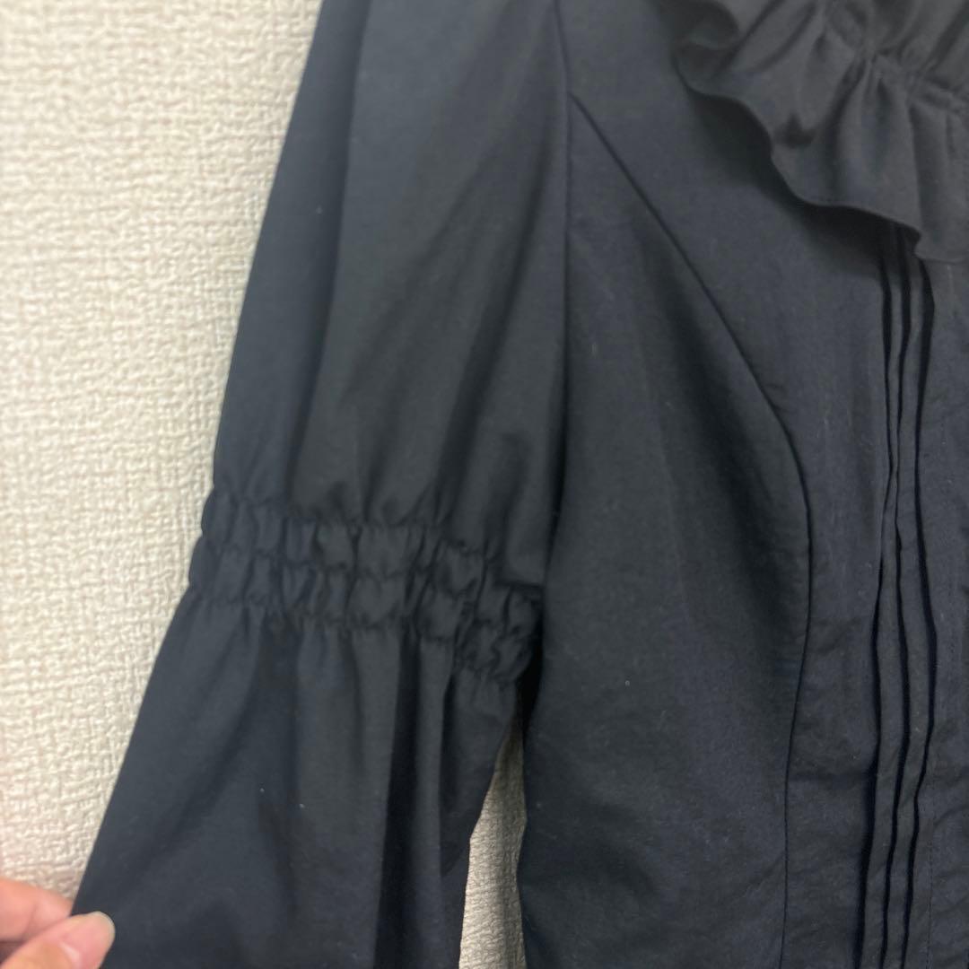 ヴィクトリアンメイデン　ブラウス　フリル　ブラック　黒　ロリィタ