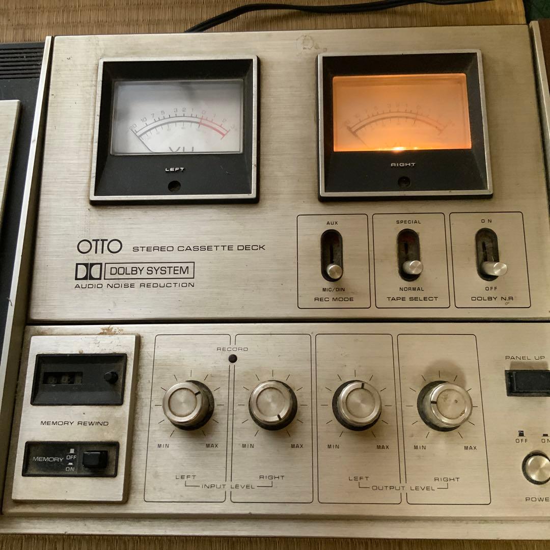 (値下げ）OTTO STEREOCASSETTEDECK カセットデッキ