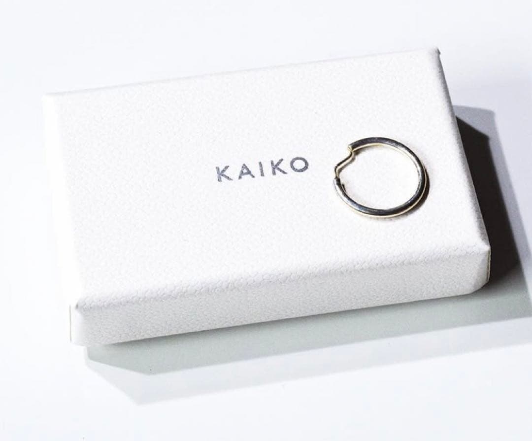 KAIKO フープピアス両耳 SILVER