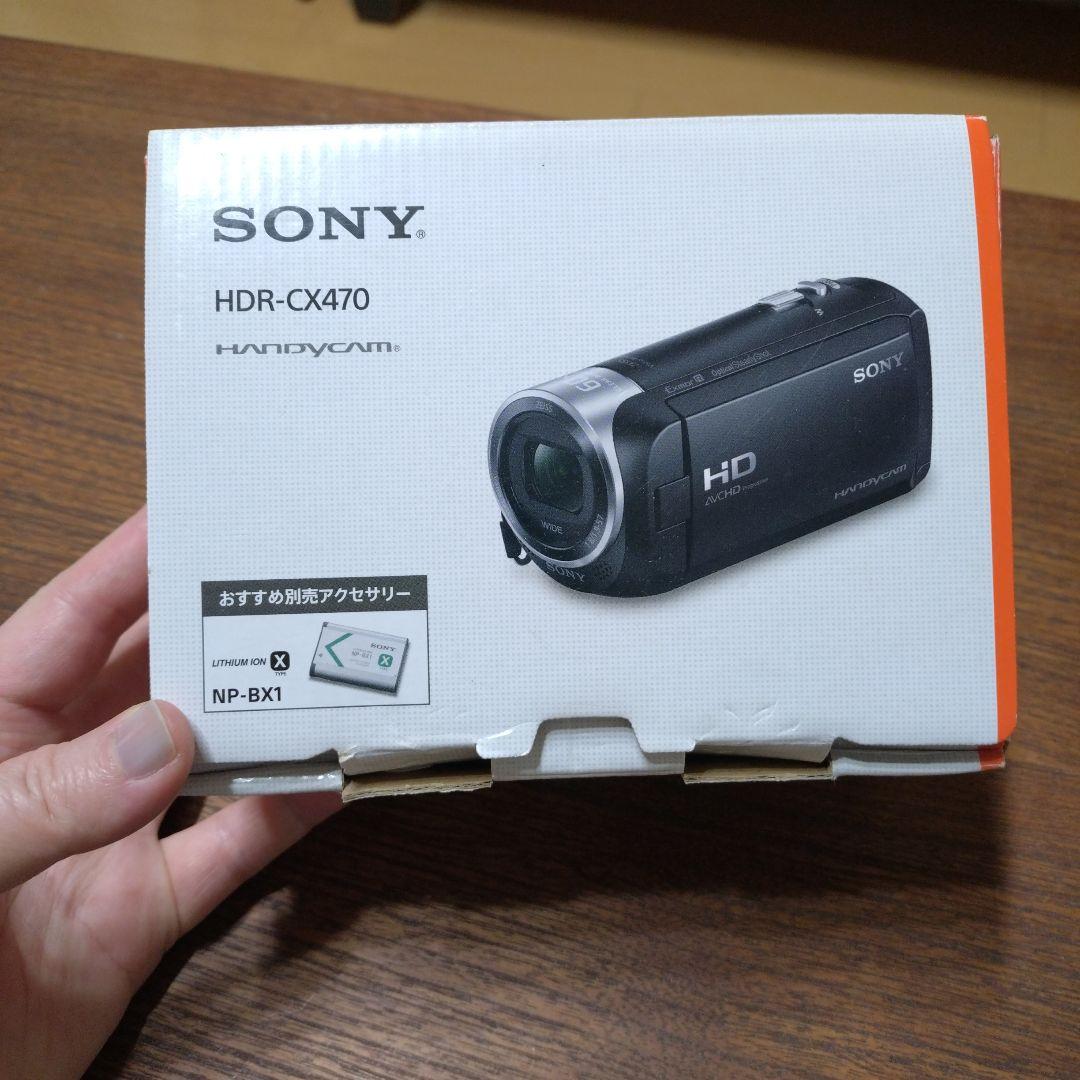 SONY HDR-CX470 ビデオカメラ 本体