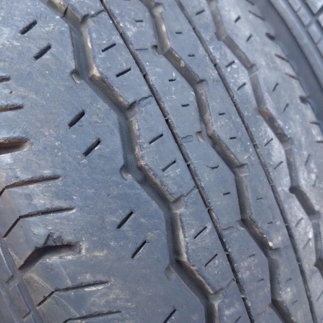 【送料込み】ハイエース 純正ホイール＋ブリヂストン エコピア ４本