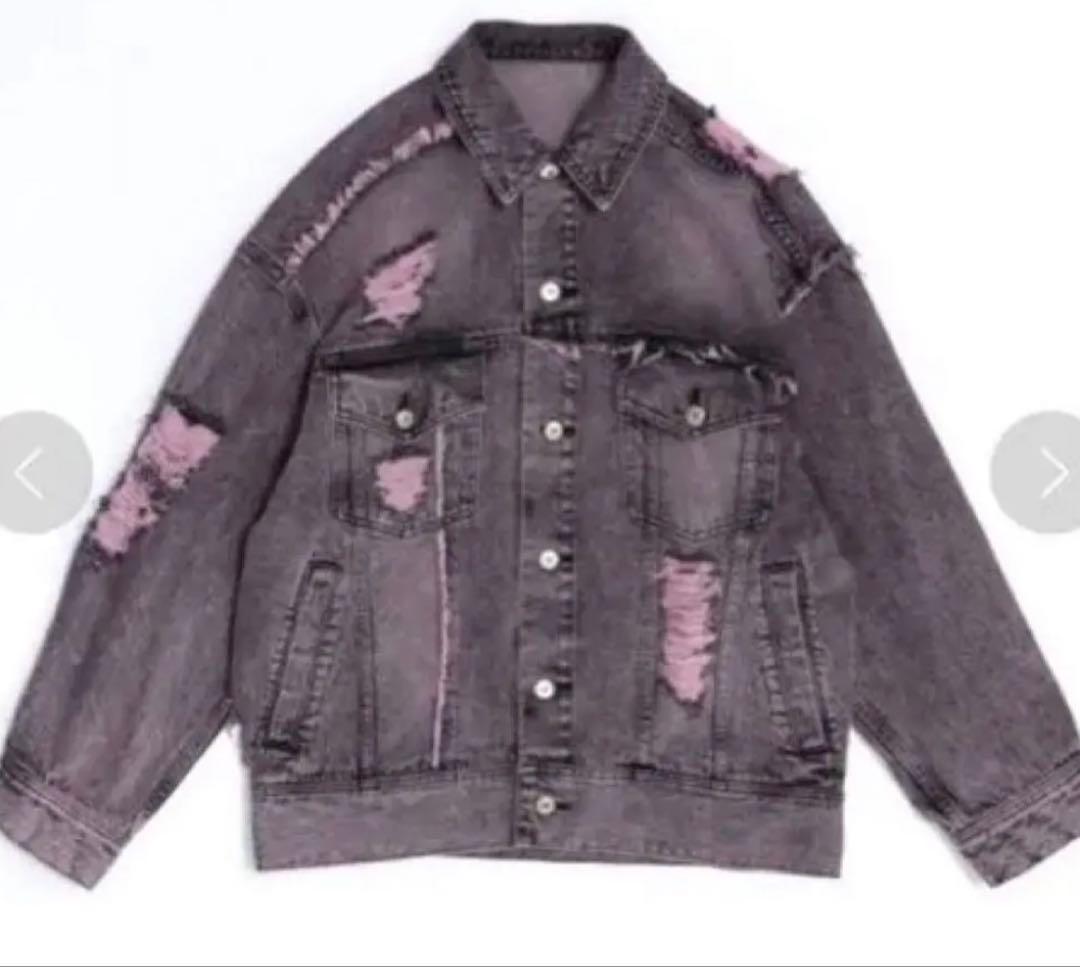 メゾンスペシャル クラッシュデニムブルゾン