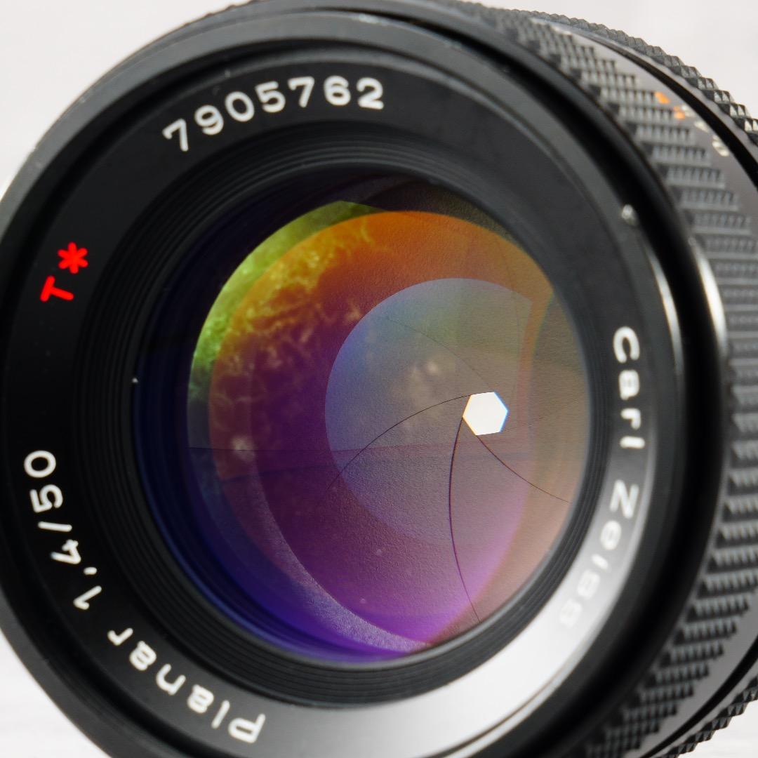 アダプターCarl Zeiss Planar 50mm F1.4 MMJ 762