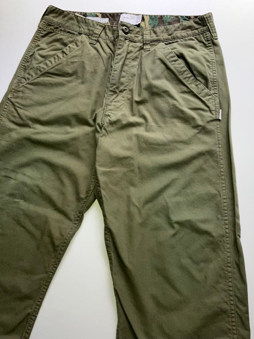 WTAPS Ron Herman ミリタリーパンツ オリーブ