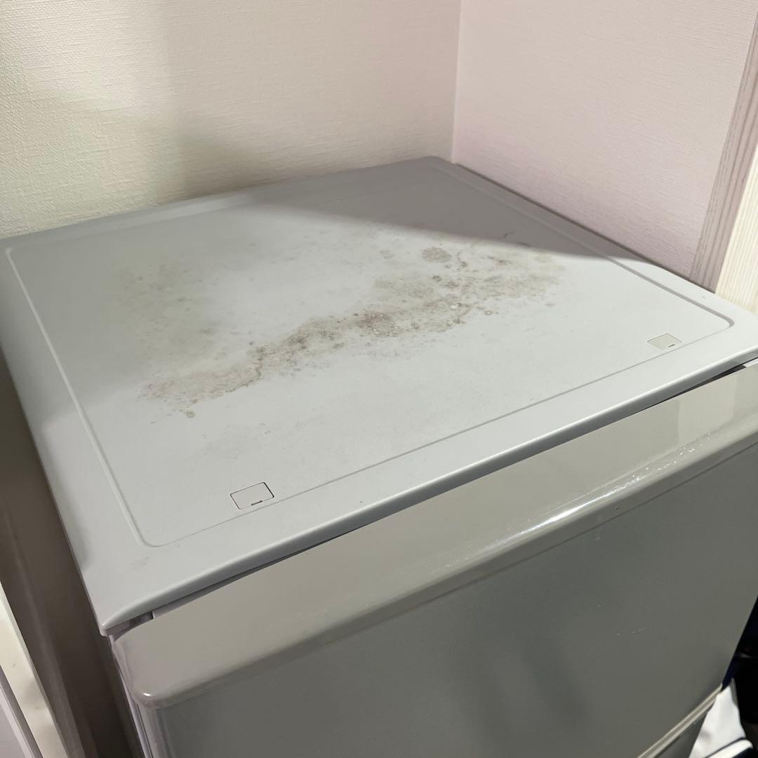 シルバー冷蔵庫 118L