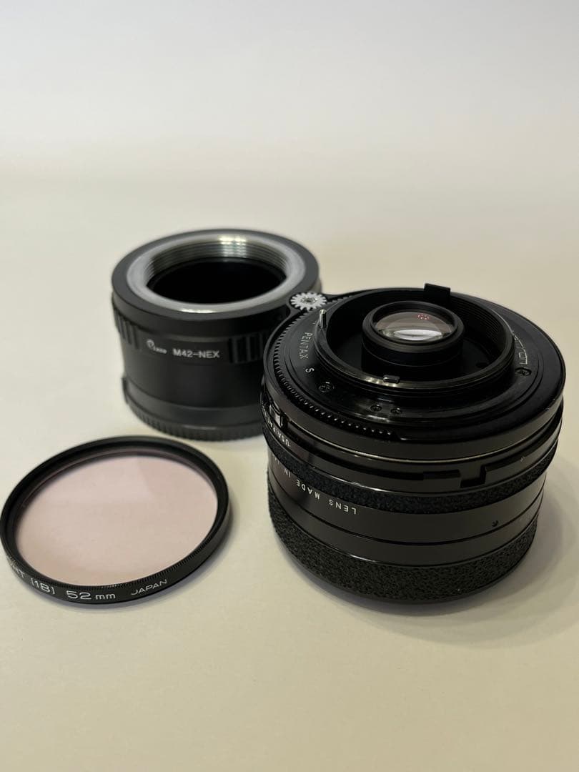 sonyEレンズ　銘品TAMRON28mm F2.8 BBARNikonフード付